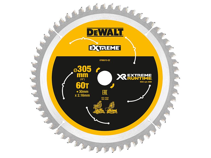 XR FlexVolt Mitre Saw Blade