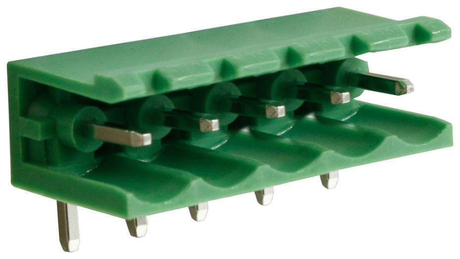 5mm Horizontal Pluggable Terminal Block Header, 5-Pole, 15A