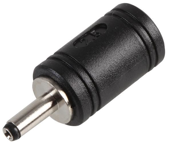 DC Plug Adaptor, 2.5mm Socket to 1.3mm Plug
