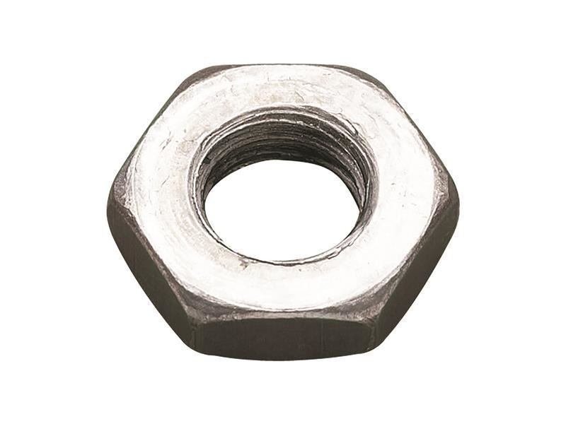 Hexagon Lock Nuts, Zinc Plated