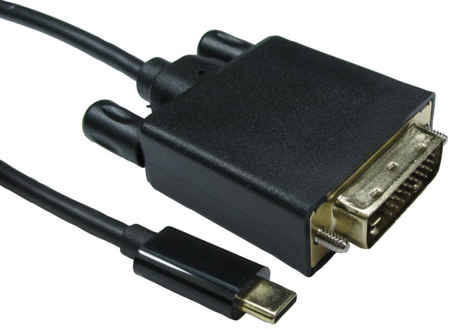 USB-C to DVI Lead