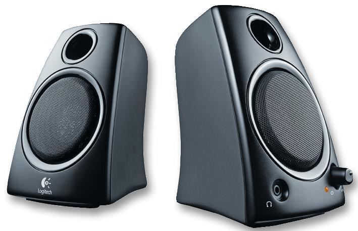 LOGITECH - Z130 2.0 PC Speakers 5W Black