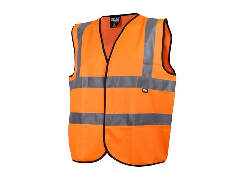 Hi-Vis Orange Waistcoat