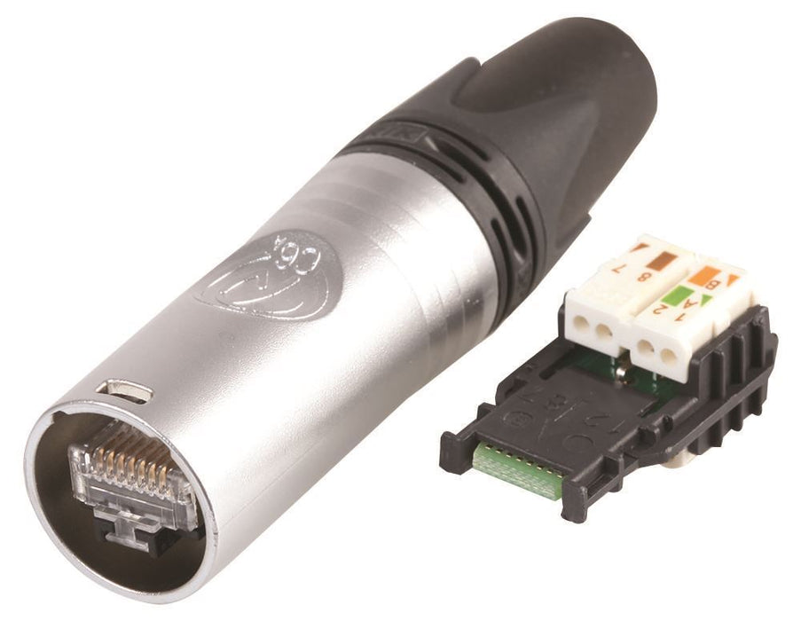 Cat6A Ethercon Connector, Nickel