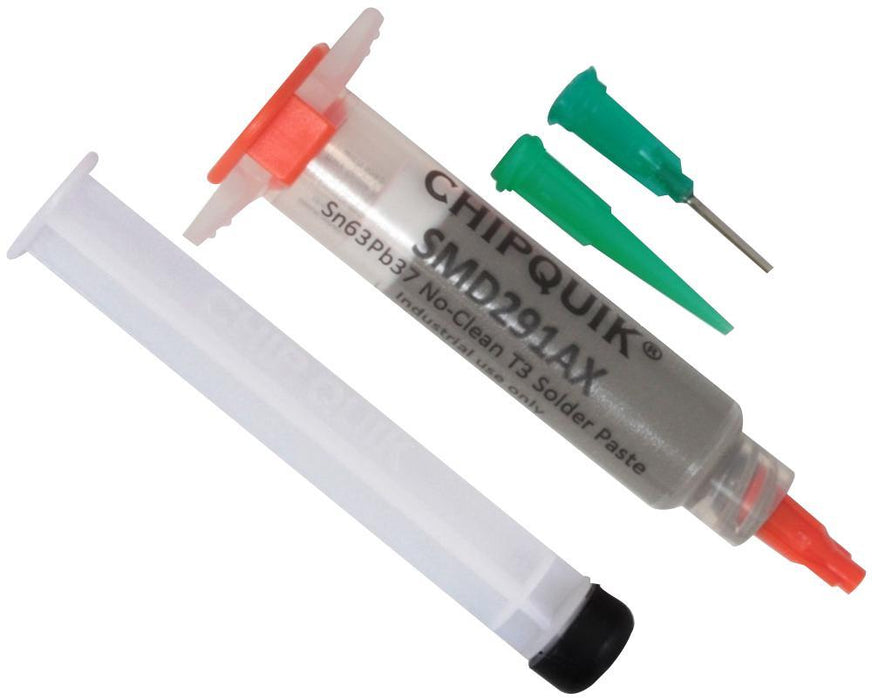 Clean Solder Paste Syringe with Plunger & Tip T3 Mesh