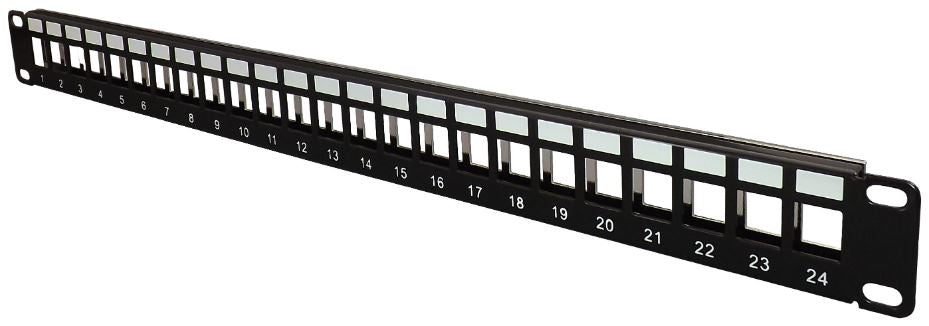 24 Port Unpopulated Patch Panel