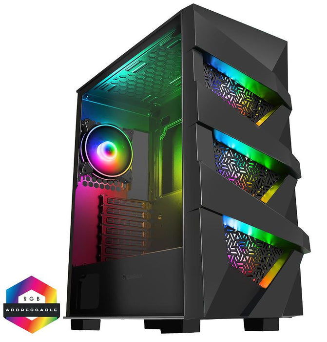 Vengeance ATX PC aRGB Gaming Case , Black
