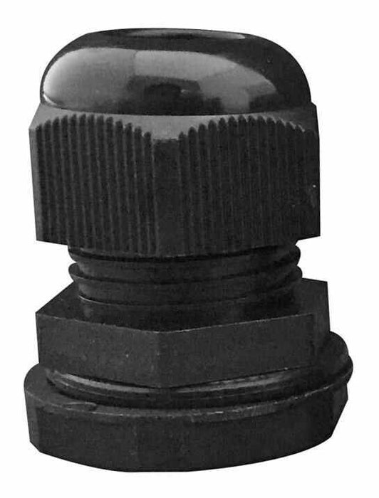 Nylon 6 Cable Glands M32 42mm Black 10 Pack