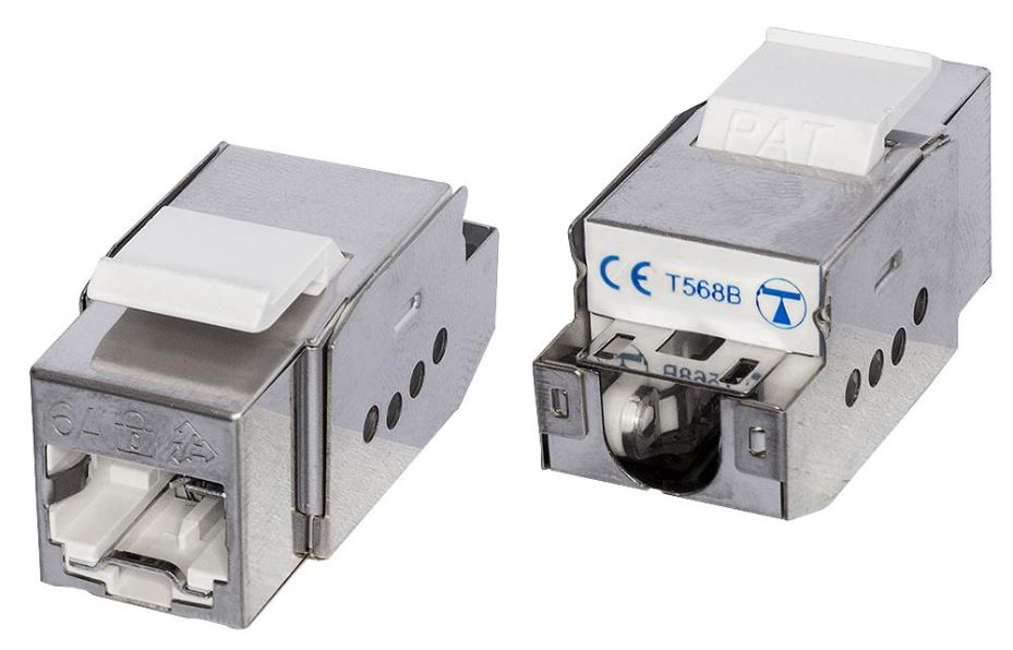 LOKJAC Cat6a Locking Keystone Module