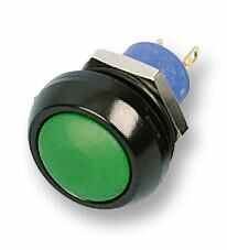 APEM - IP67 Pushbutton Round, Momentary, Green