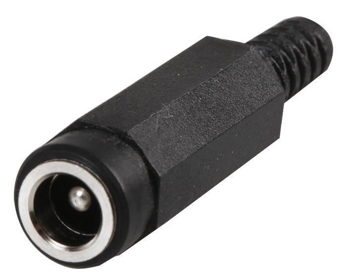 2.1mm DC Socket + Strain Relief