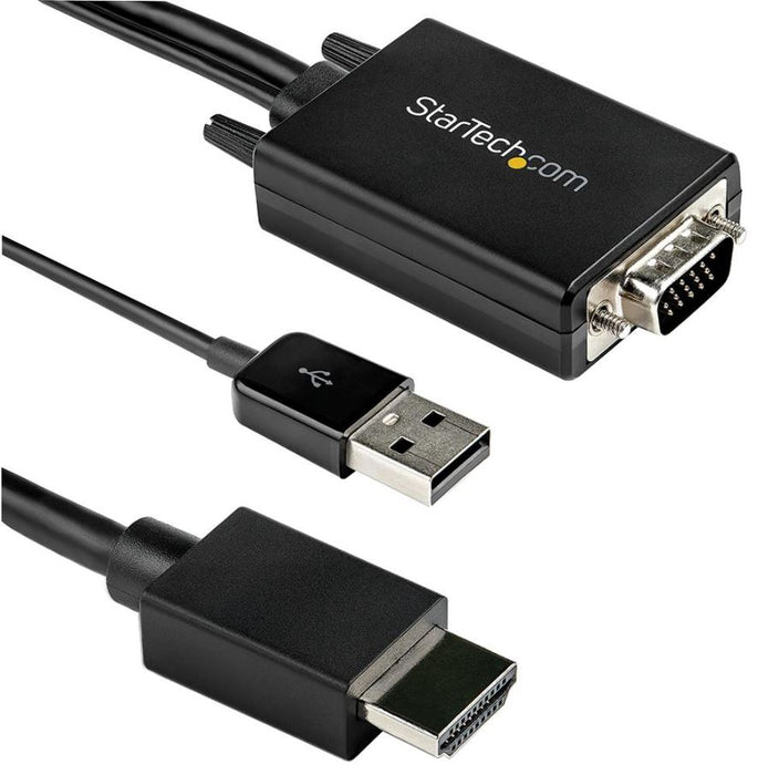 VGA to 1080p HDMI Adaptor Cable, 2m