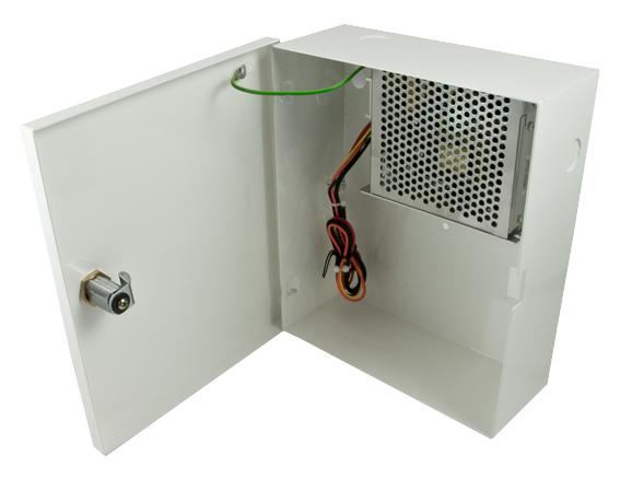 Battery Backup CCTV PSU with Locking Lid 13.8Vdc 3A 42W