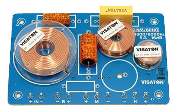 3-Way Crossover, 1.6kHz / 6kHz