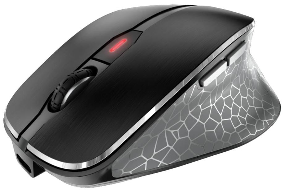MW 8C ERGO Wireless RF / Bluetooth Mouse, Black