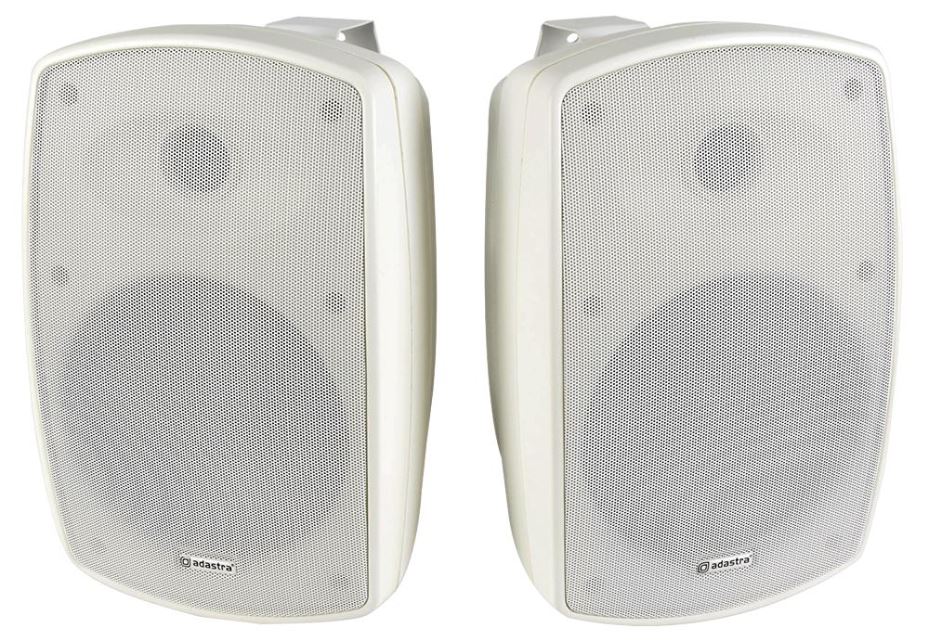 6.5" 70W Installation Speakers IP44, 8Ohm White (Pair)