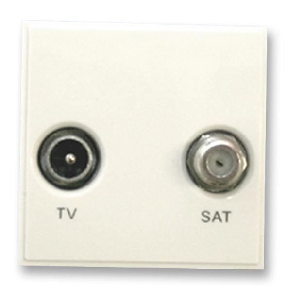 Diplexed Euro Module, White