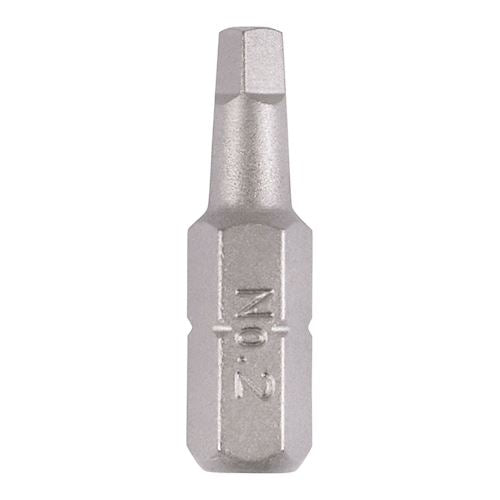 Square Driver Bit - S2 Grey