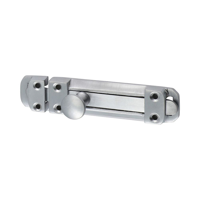 Contract Flat Section Bolt - Satin Chrome (Size 110 x 25mm - 1 Each)