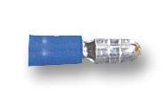 Blue 16A Male Bullet Crimp Terminal, 100 Pack