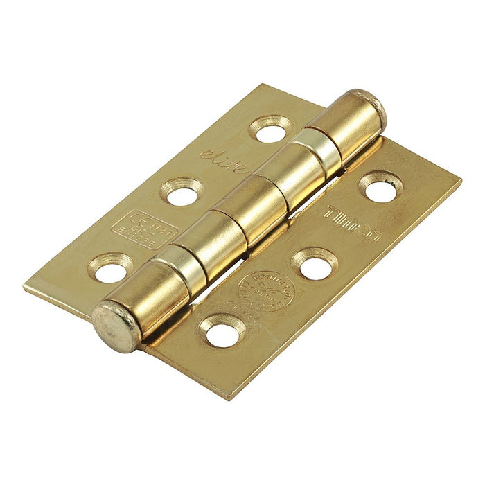 Grade 7 Fire Door Hinges - Size 76 x 51 x 2.2mm Pack of 2. Various Colours