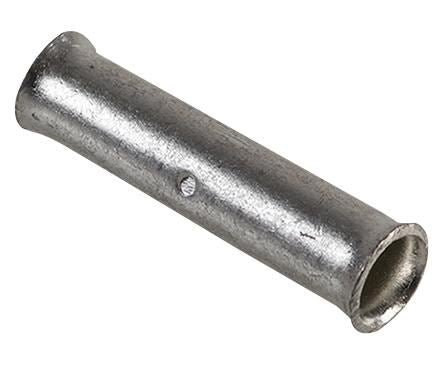 Uninsulated Copper Butt Splice 6mm, 50 Pack