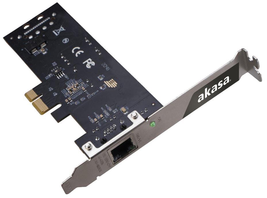 2.5GbE PCI-Express Network Card with PoE