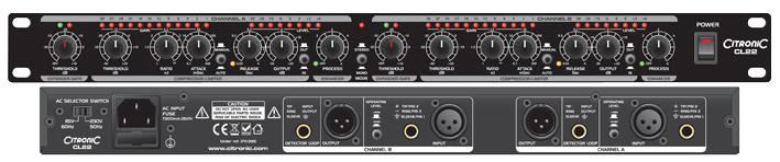 Stereo Compressor Limiter Gate