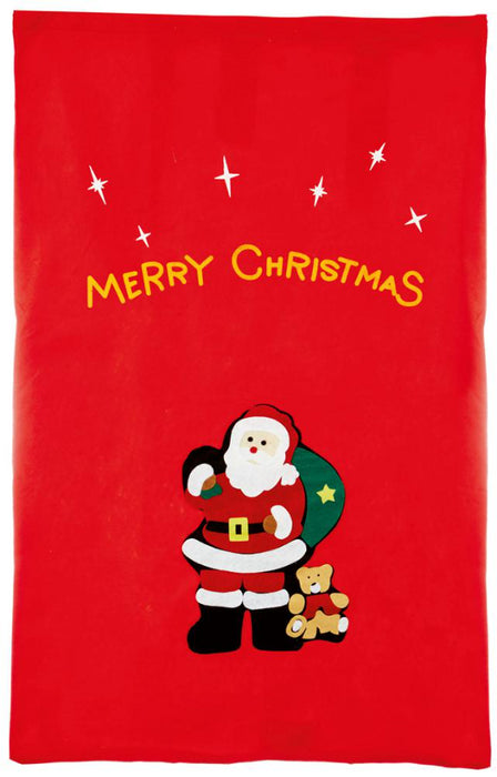 Premier - Felt Christmas Sack with Santa, Red