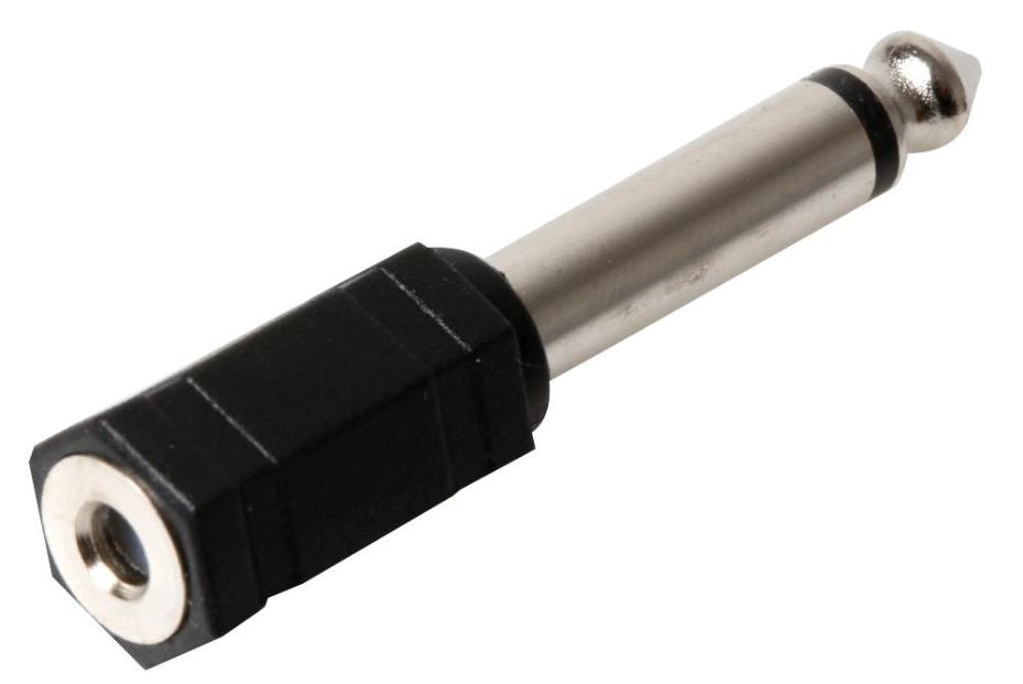 3.5mm Stereo Socket to 6.35mm Mono Jack Adaptor