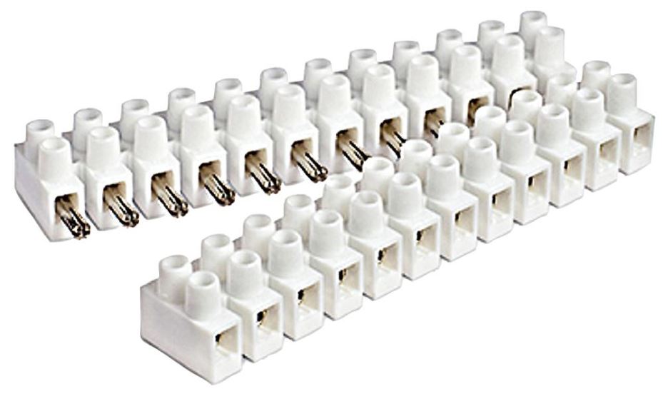 16 Pole Plug & Socket Terminal Block, 450V AC, 35A, Polyamide PA6.6, White