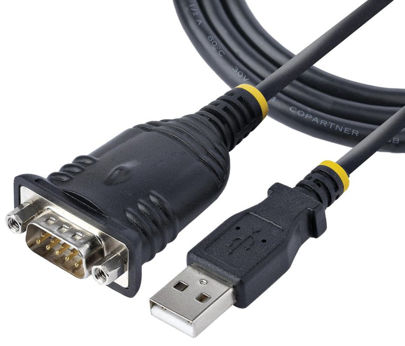USB to RS232 Serial Adaptor Cable, 1m