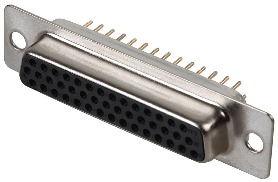 44 Pin HD D Sub Socket, PCB