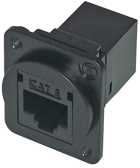 Cat6 Unshielded RJ45 Keystone D Universal Coupler