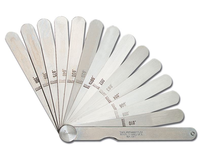 Metric Feeler Gauge Set