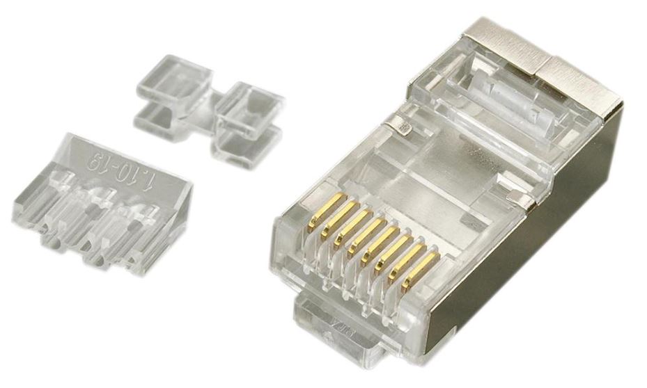 RJ45 Cat6, Cat6a Shielded RJ45 Plugs