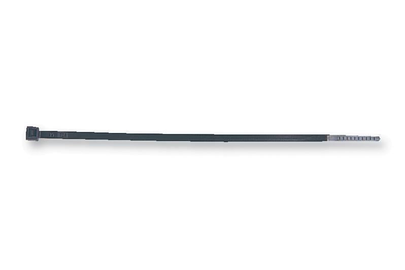 Standard T Nylon Cable Ties Black 4.8mm x 150mm 100 Pack