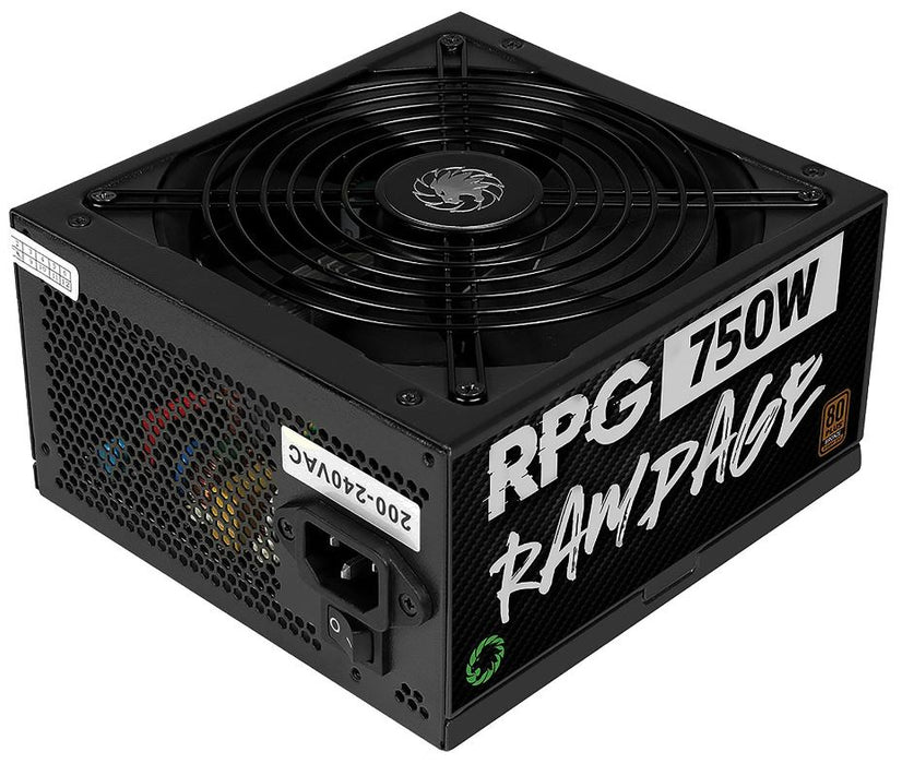 RPG 750W Rampage Semi-Modular APFC PSU, 80+ Bronze