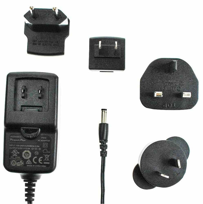 6V, 2.5A, 15W, International Plug In Power Supply, 2.1mm Plug