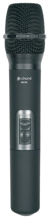 Handheld Transmitter for NU20 Wireless System, 864.8MHz