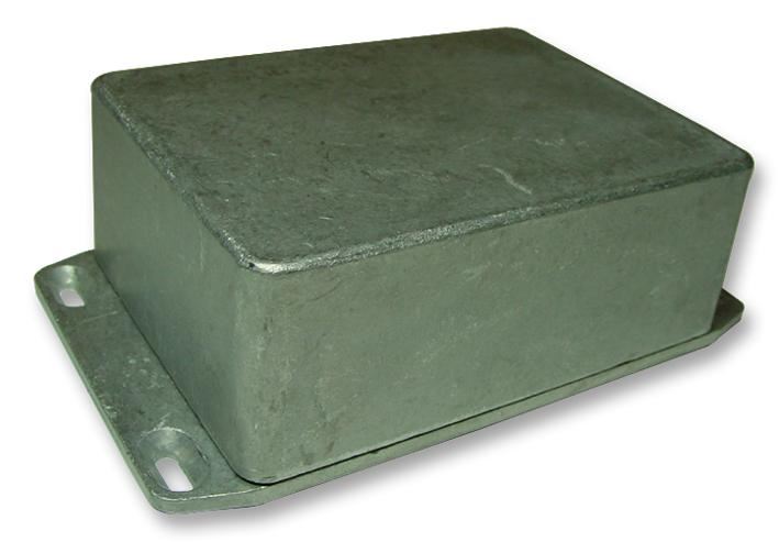 IP65 Die Cast Aluminium Enclosure with Flanged Lid - 111x82x40mm