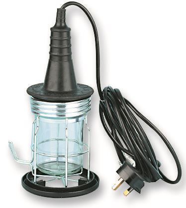 240V AC 60W Inspection Lamp, Rubber