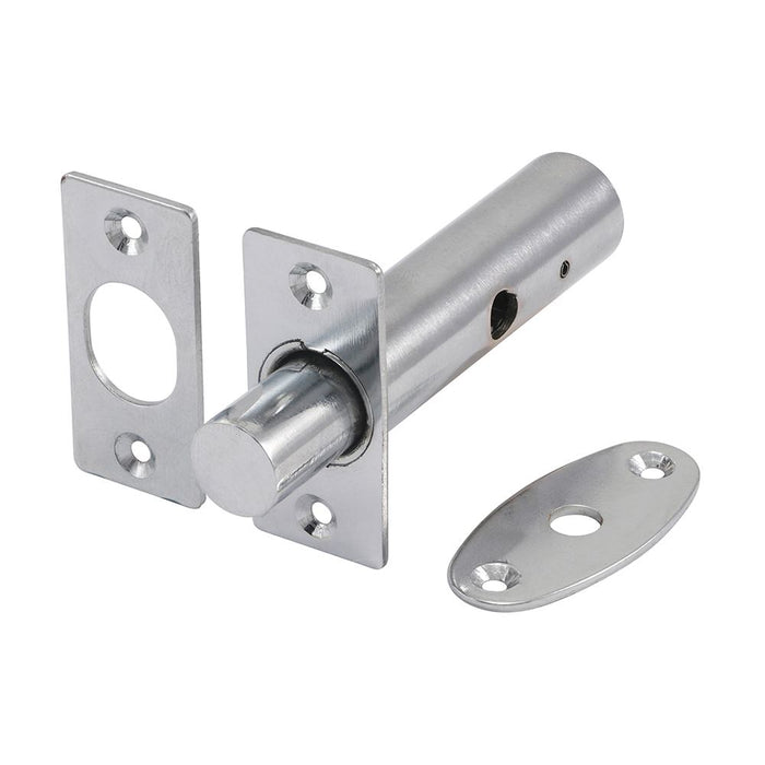 Door Rack Bolts - Polished Chrome (Size 60mm - 2 Pieces)