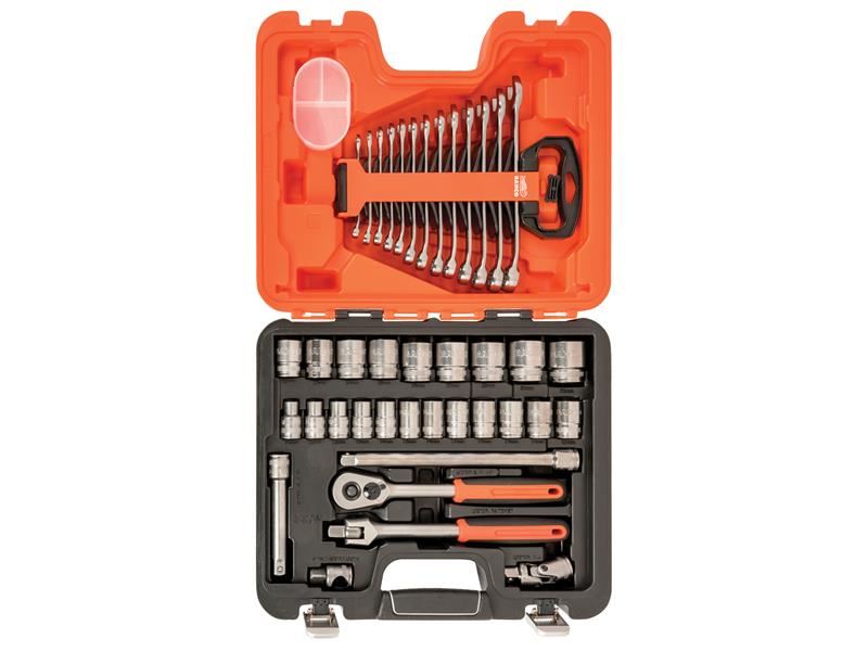 S400 1/2in Drive Socket & Spanner Set, 40 Piece