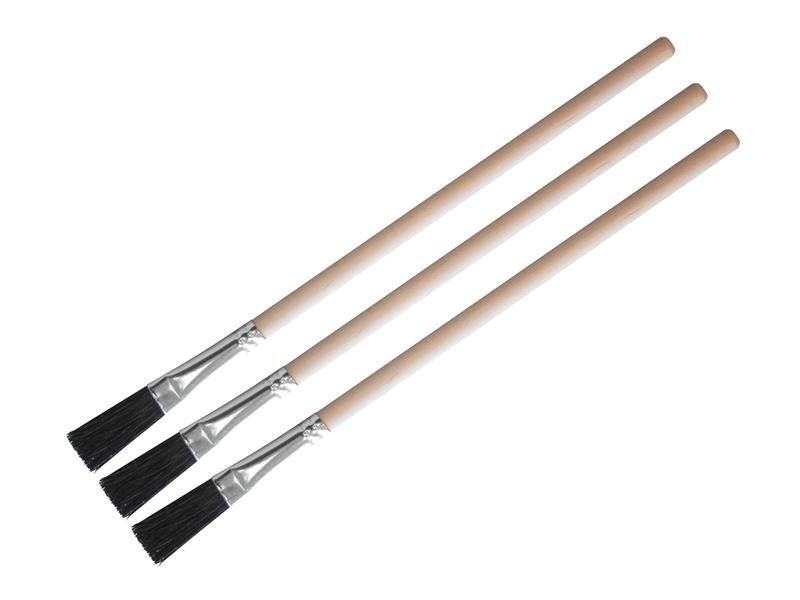 Flux Brush Set, 3 Piece