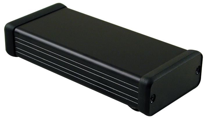 IP54 1455 Series Black Extruded Aluminium Instrument Enclosure