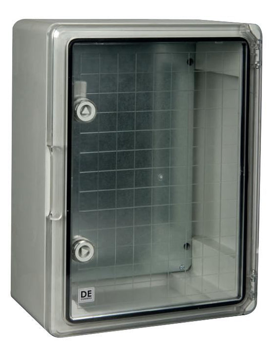 IP65 ABS Wall Mount Enclosure with Transparent Door