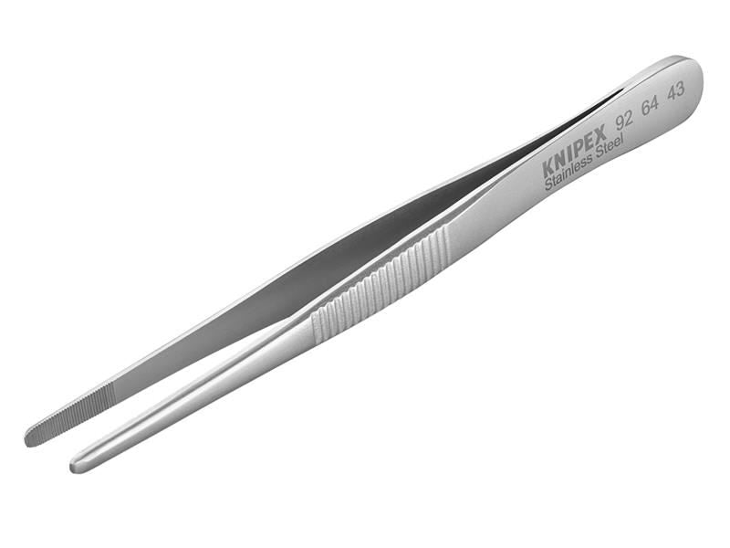 Stainless Steel Universal Blunt Nose Tweezers 120mm