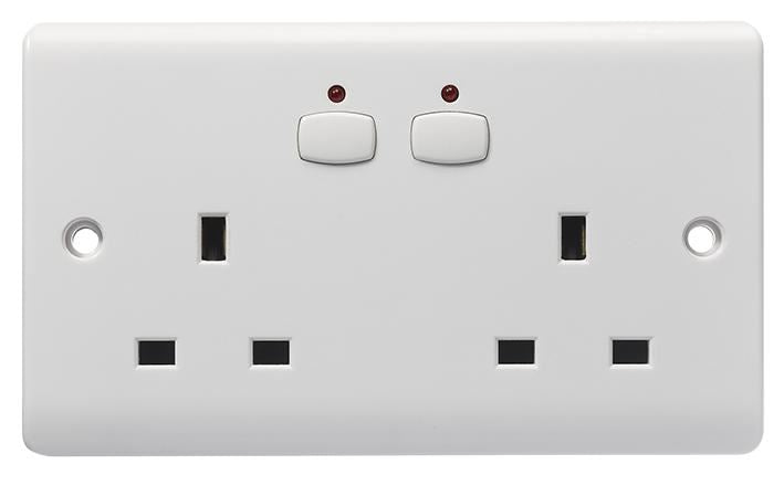 MiHome Double Wall Socket