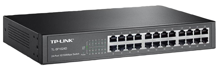 24 Port Fast Ethernet Desktop / Rack Mount Switch